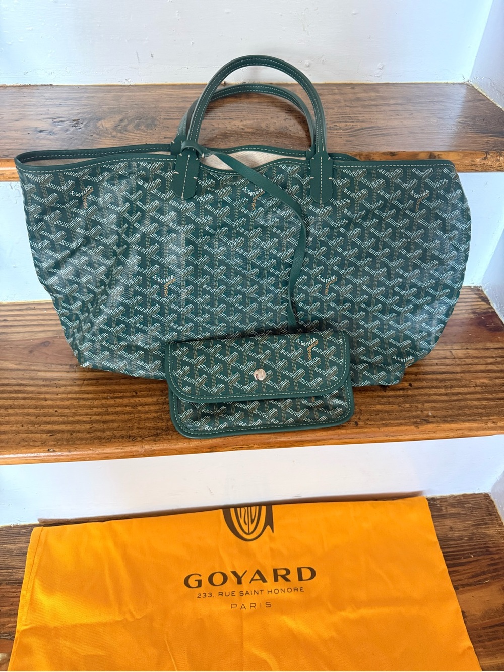 Goyard Green St. Louis PM Tote